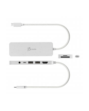 j5create ECO-FRIENDLY USB-C MULTI-PORT/HUB WITH POWER D-ELIVERY nr 2