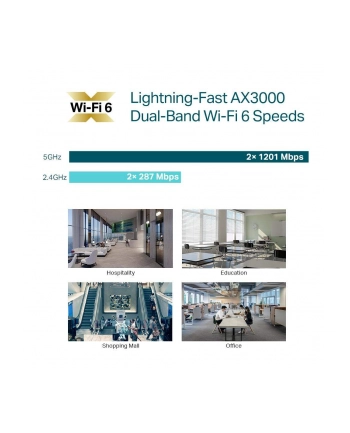tp-link AX3000 WI-FI 6 AP 5-PACK/W/O POWER ADAPTER OMADA SDN
