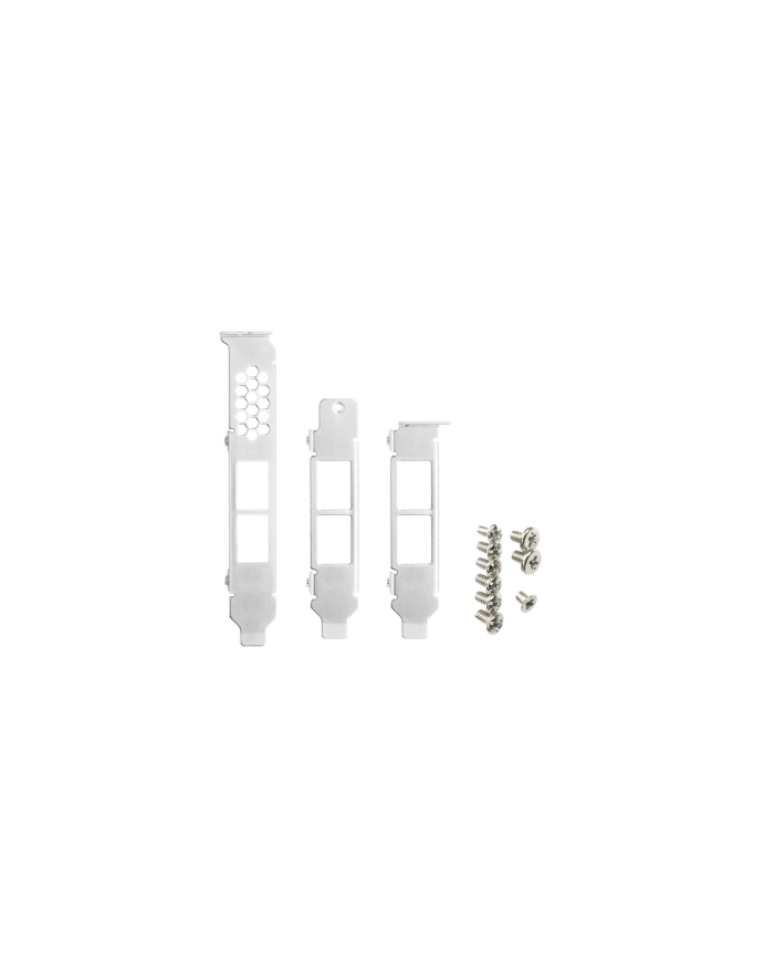 qnap systems FULLHEIGHT LOWPROFILE BRACKETS/FLAT FOR DUAL-PORT RJ45 NIC główny