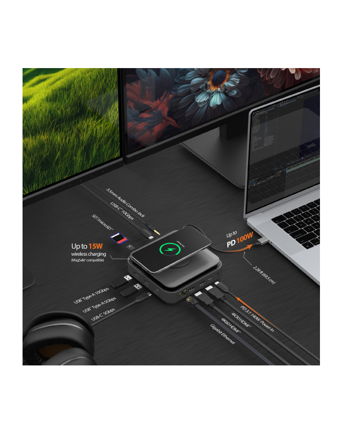 j5create USB-C DOCK DUAL 4K HDMI/DUAL główny