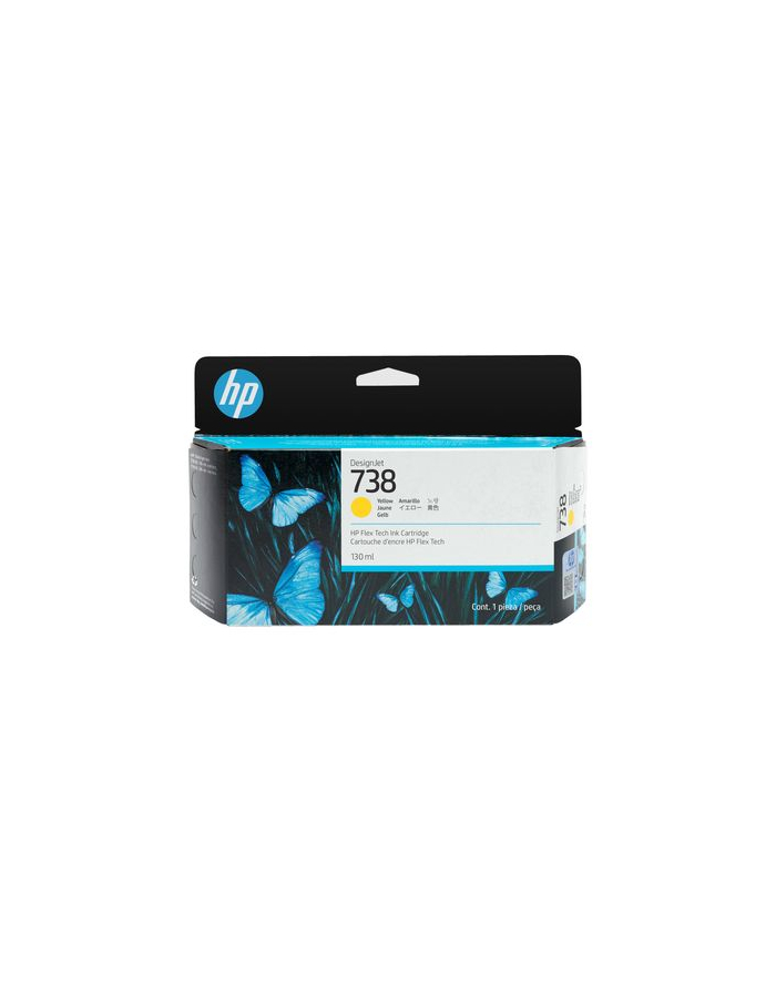 hp inc. 738 130-ML YELLOW D-ESIGNJET INK/CARTRIDGE główny