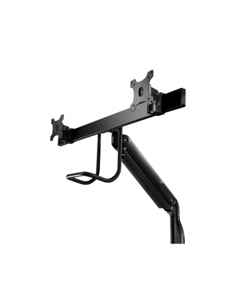 v7 DUAL MONITOR GAS SPRING MOUNT/ERGO CROSSBAR HANDLE FULL MOTION nr 2