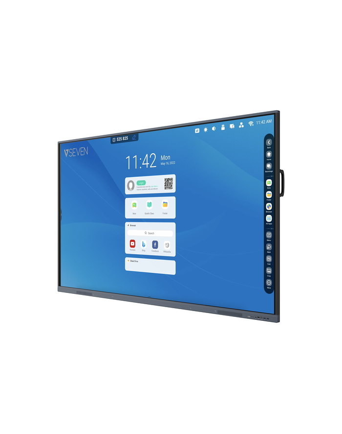 v7 75 IN 4K IFP ANDROID 11 DISPLAY/8GB RAM 64GB ROM WIFI WALL MOUNT główny