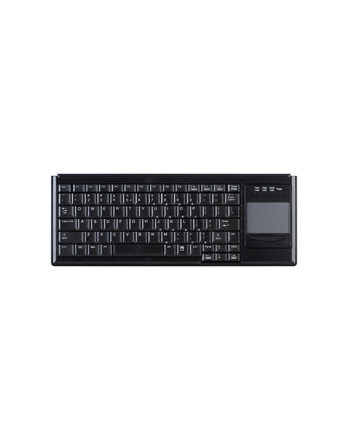 cherry INDUSTRY 4.0 COMPACT ULTRAFLAT/TOUCHPAD KEYBOARD USB BLACK główny