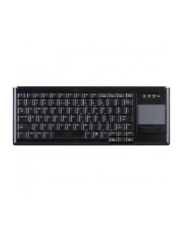 cherry INDUSTRY 4.0 COMPACT ULTRAFLAT/TOUCHPAD KEYBOARD USB BLACK główny