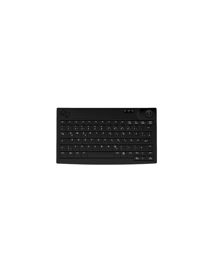 cherry INDUSTRY 4.0 MINI TRACKBALL/KEYBOARD USB BLACK główny