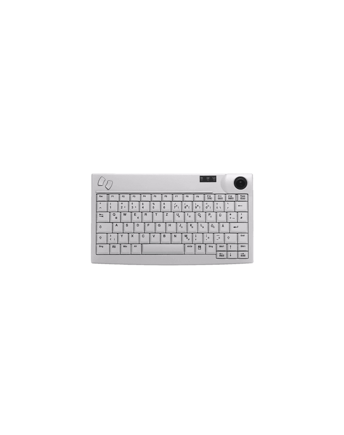 cherry INDUSTRY 4.0 MINI TRACKBALL/KEYBOARD USB LIGHT GREY główny