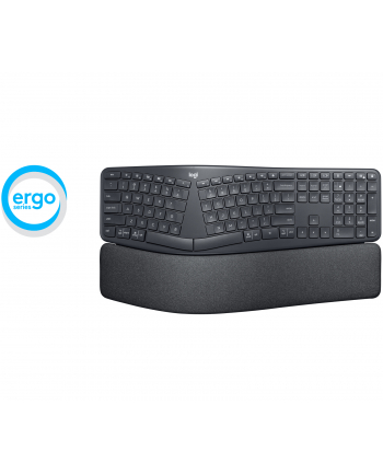 logitech ERGO K860 - GRAPHITE - FRA/2.4GHZ/BT - N/A - CENTRAL