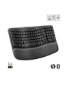 logitech WAVE KEYSERGONOMIC KB GRAPHITE/CZE-SKY 2.4GHZ/BT INTNL-973 UNIV - nr 13