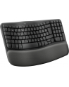 logitech WAVE KEYSERGONOMIC KB GRAPHITE/CZE-SKY 2.4GHZ/BT INTNL-973 UNIV - nr 2