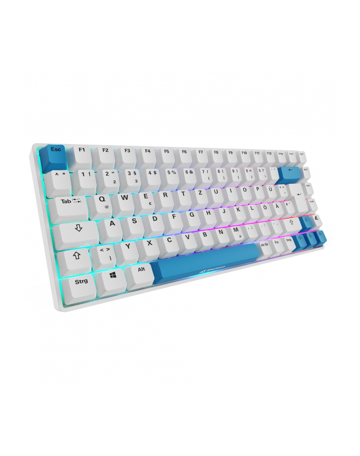 sharkoon SKILLER SGK50 S3 PBT WHITE/HOT-SWAP/75 LAYOUT/SPIRALCAB główny