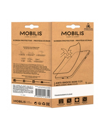 mobilis SCREEN PROTECTOR ANTISHOCK IK06/CLEAR FOR EDA57 - EDA56 - EDA52