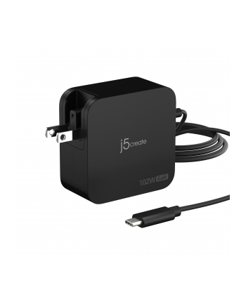 j5create 102W GAN PD USB-C 2-PORT/CHARGER CHANGEABLE AC PLUGS