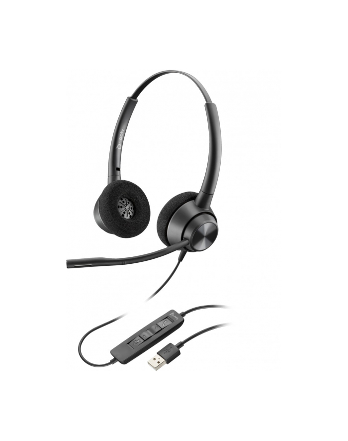 hp inc. Poly EncorePro 310 Monaural USB-A Headset TAA główny