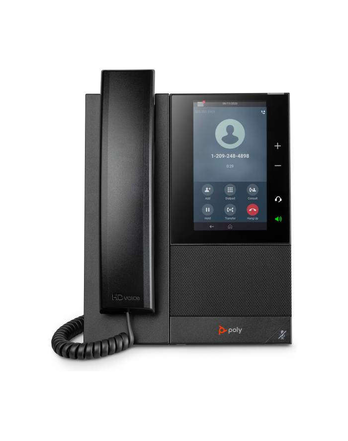hp inc. Poly CCX 500 Business Media Phone with Open SIP and PoE-enabled główny