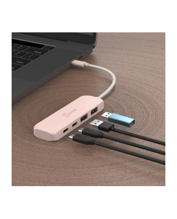j5create ECO-FRIENDLY USB-C TO 4-PORT/TYPE-C TYPE-A GEN 2 HUB nr 1