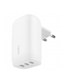 belkin BOOST CHARGE 67 W CHARGER WITH/3 USB-C PORTS PPS TECHNOLOGY WHI - nr 1