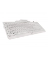 CHERRY Keyboard KC 1000 SC Smartcard [D-E] Kolor: BIAŁY - nr 16