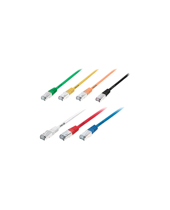 diverse hersteller Kabel LAN S/FTP (Patchkabel) CAT6 1m Kolor: CZARNY