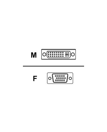 diverse hersteller VGA Adapter DVI-I ='gt; VGA (15pol. analog)