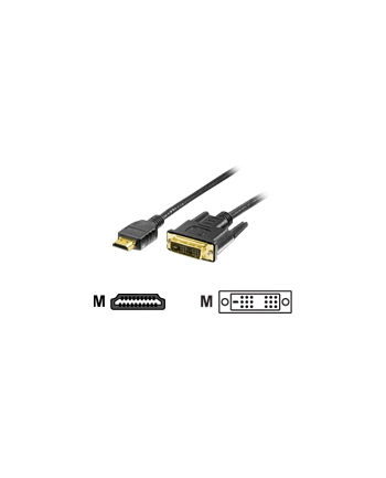 diverse hersteller Kabel DVI-D 'lt;='gt; HDMI 3m St/St