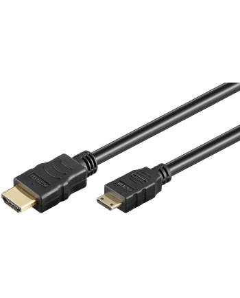 diverse hersteller Kabel HDMI 'lt;='gt; Mini-HDMI 1m St/St Kolor: CZARNY