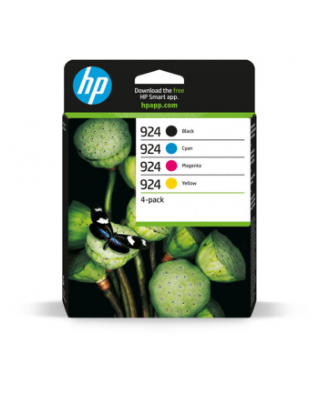 hp inc. HP 924 CMYK 4-PACK/ORIGINAL INK CARTRIDGE