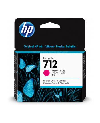 hp inc. HP 712 29-ML MAGENTA D-ESIGNJET/INK CARTRIDGE