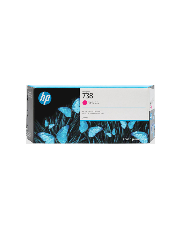 hp inc. 738 300-ML MAGENTA D-ESIGNJET/INK CARTRIDGE główny