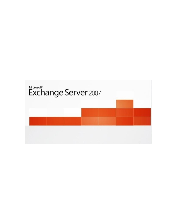 microsoft MS OVL Exchange Svr Std Lic/SA ADD 3Y1Y [NL] główny