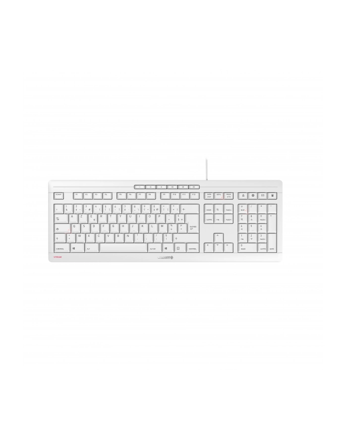 CHERRY Keyboard STREAM [FR] pale grey główny