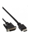 diverse hersteller Kabel DVI-D 'lt;='gt; HDMI 1m St/St Kolor: CZARNY - nr 1