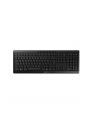 CHERRY Keyboard STREAM WIRELESS [D-E] Kolor: CZARNY - nr 19