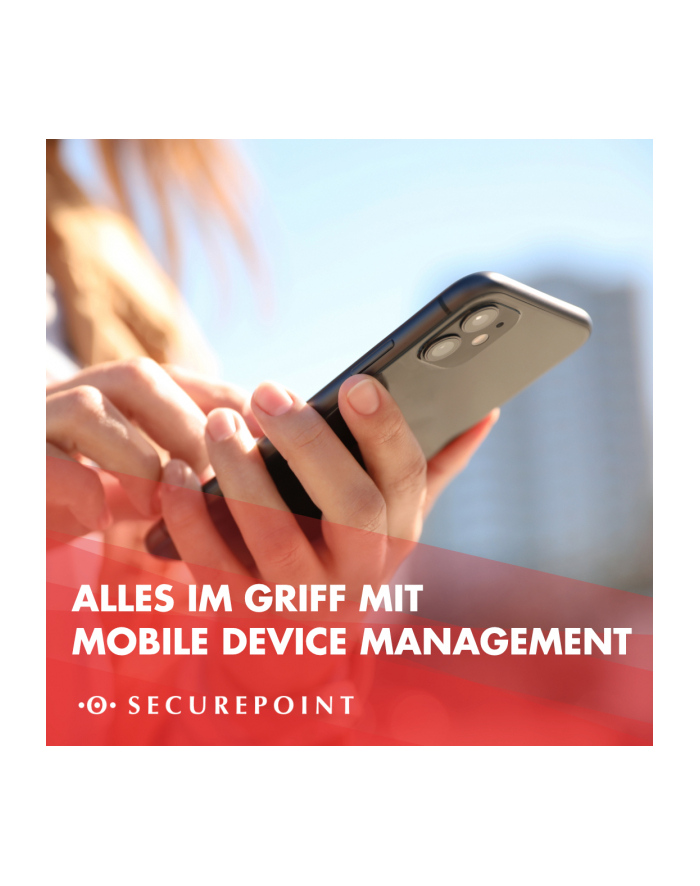 Securepoint Infinity-Lizenz-Verlängerung MDM 5-9 Devices (12 Monate MVL) główny