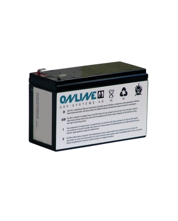 online usv-systeme ag ONLINE USV-Ersatzbatterie dla Zinto 1000 (2017)+++