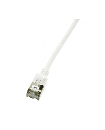 logilink Kabel LAN U/FTP (Patchkabel) SLIM CAT6 1m Kolor: BIAŁY