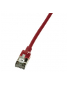 logilink Kabel LAN U/FTP (Patchkabel) SLIM CAT6 1m red - nr 3