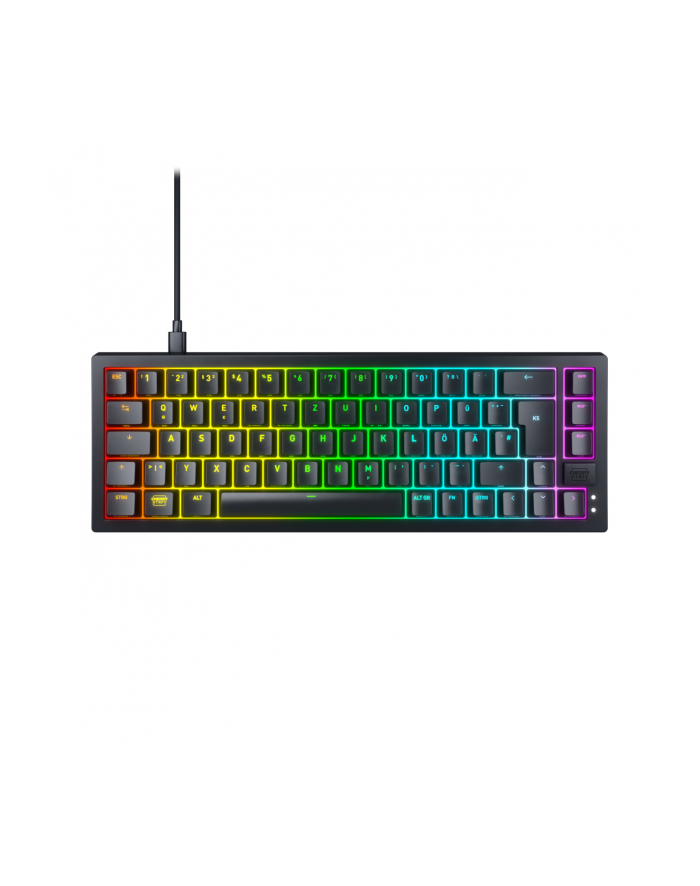 CHERRY Keyboard Xtrfy K5V2 RGB Compact Gaming MX2A RED [D-E] Kolor: CZARNY +++ kompaktes 65%-Format, Hot-Swap-fähige Switches główny