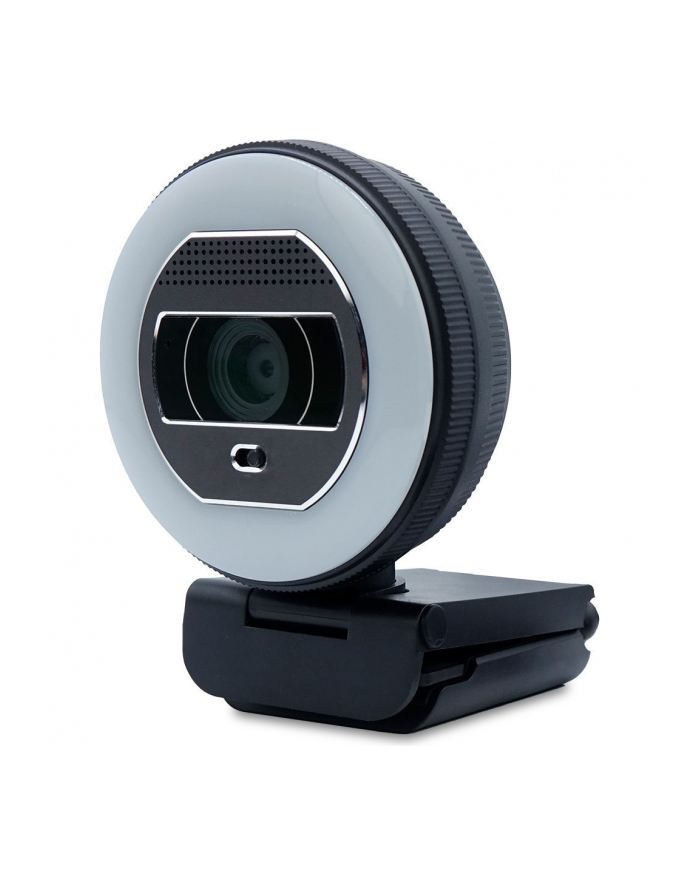 wortmann ag TERRA Webcam Halo mit LED-Lichtkranz (C1868pro) und Privatschieber Full-HD, Auto Focus, Stereo Mic, Privacy Slider główny