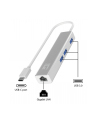 level one LevelOne Adapter USB-C -'gt; GBit-LAN + USB3.0-Hub - nr 1