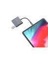 diverse hersteller Adapter USB-C ='gt;HDMI, USB 3.0, USB-C PD (St/Bu) 15cm czarny/Kolor: CZARNY - nr 1