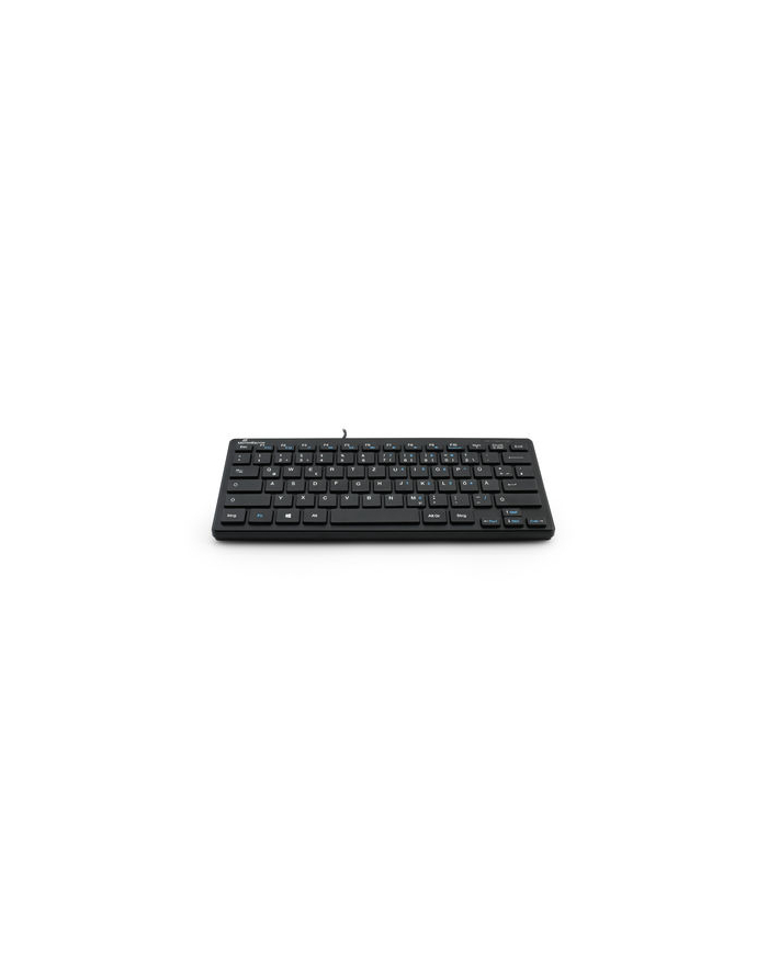 MediaRange Keyboard MROS112 TKL [D-E] Kolor: CZARNY  kabelgebundene Kompakt-Tastatur, ohne Nummernblock główny