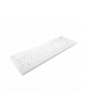 CHERRY Keyboard AK-C8112 Medical corded sealed [D-E] Kolor: BIAŁY IP68 kabelgebunden, vollversiegelt, IP68 - nr 34