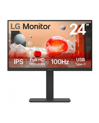 lg electronics LG LCD 24BA750-B 24'' Kolor: CZARNY