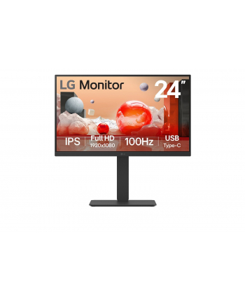 lg electronics LG LCD 24BA750-B 24'' Kolor: CZARNY