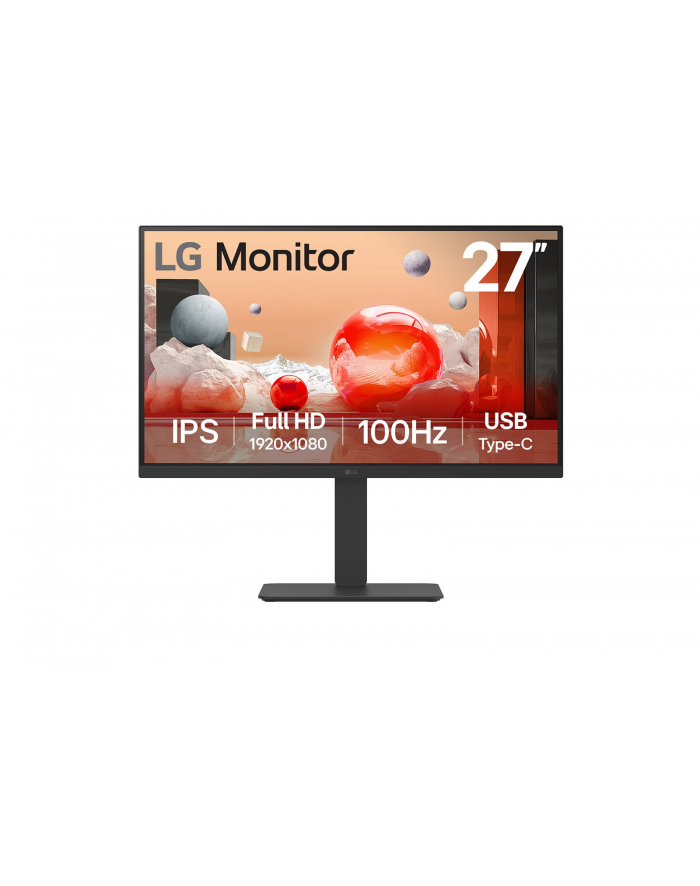 lg electronics LG LCD 27BA750-B 27'' Kolor: CZARNY główny