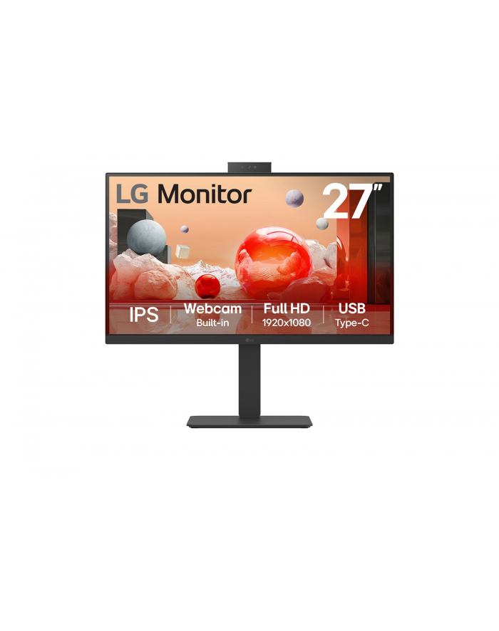 lg electronics LG LCD 27BA850-B 27'' Kolor: CZARNY główny