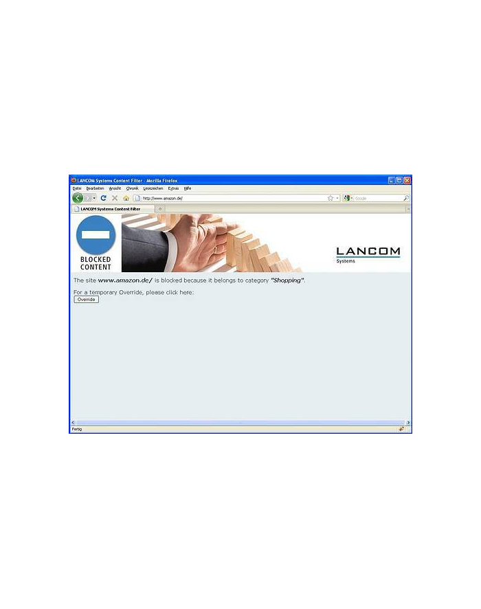 Lancom Option Content Filter +100 Option 1-Year (ESD) ESD, https://www.lancom-systems.de/registrierung główny