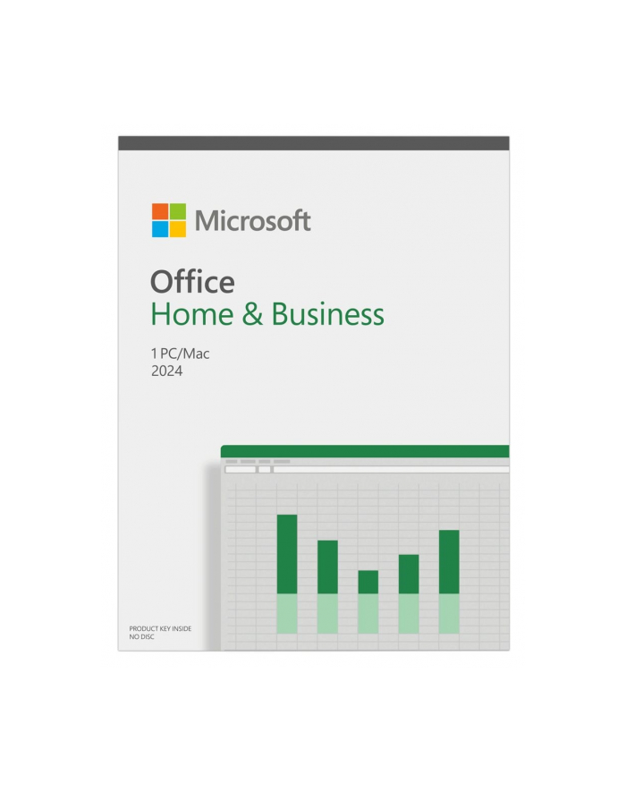 microsoft MS Office 2024 Home 'amp; Business [UK] PKC for Windows / MacOS główny