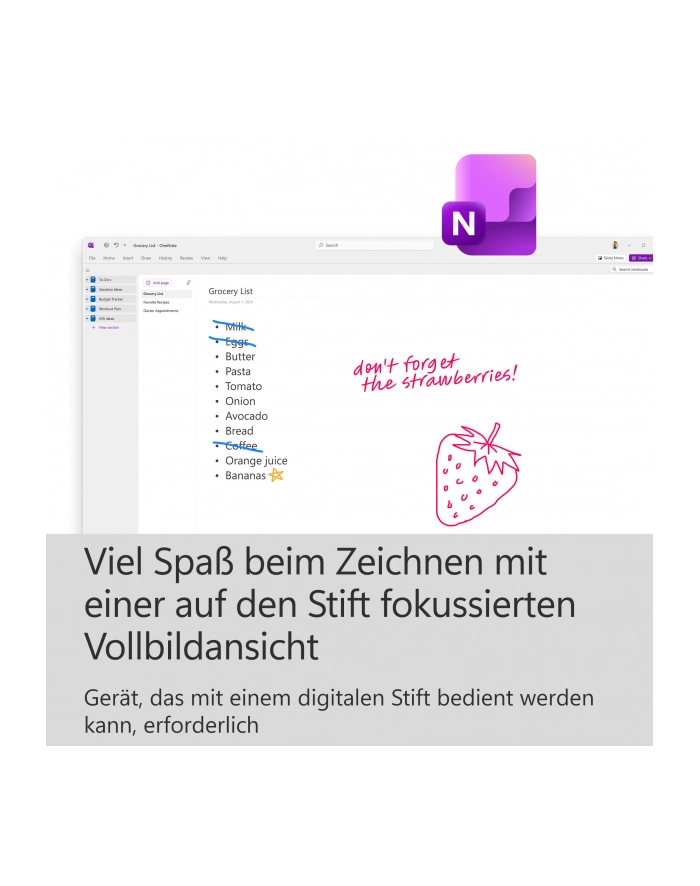 microsoft MS Office 2024 Home 'amp; Student [D-E] PKC for Windows / MacOS główny
